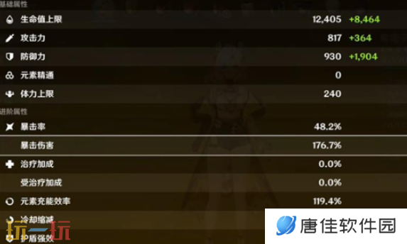 原神希诺宁大毕业面板是什么 希诺宁毕业面板数据分享