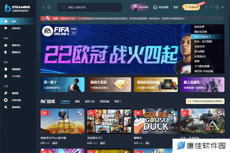 STEAMBIG中文版