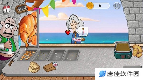 沙拉三明治厨师