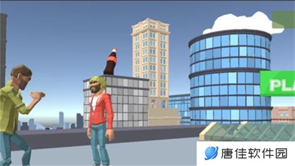 屋顶对决