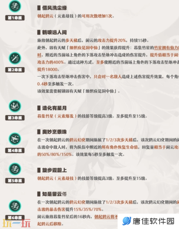 原神闲云要抽几命 闲云命座抽取建议