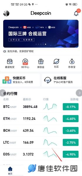 Deepcoin交易所